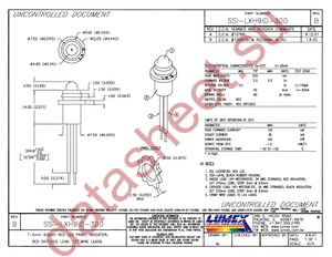 SSI-LXH9ID-300 datasheet  