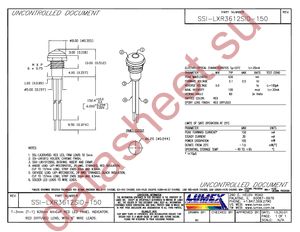 SSI-LXR3612SID-150 datasheet  