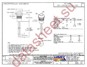 SSI-LXR3816SYD-150 datasheet  