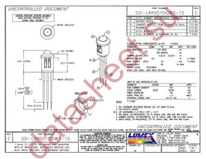 SSI-LXR5010IGW3-15 datasheet  