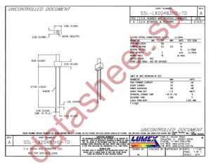 SSL-LX20483HD-TD datasheet  