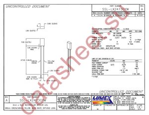 SSL-LX2473GYW datasheet  