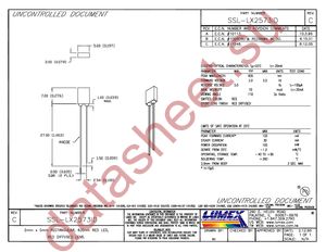 SSL-LX2573ID datasheet  