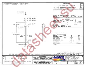 SSL-LX30FT14IGW datasheet  