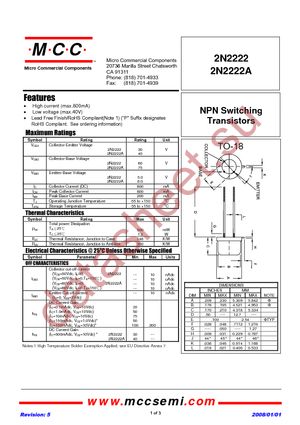 2N2222A-B datasheet  