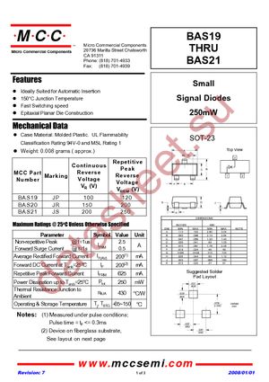 BAS19-TP datasheet  