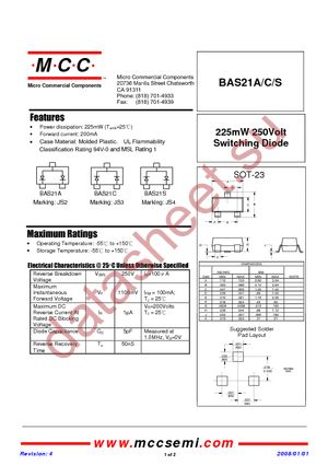 BAS21C-TP datasheet  