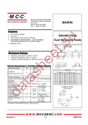BAW56-TP datasheet  