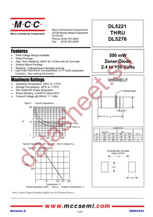 DL5225B-TP datasheet  