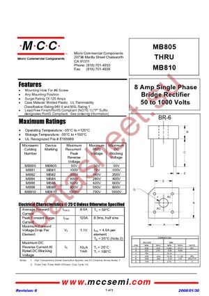 MB81-BP datasheet  