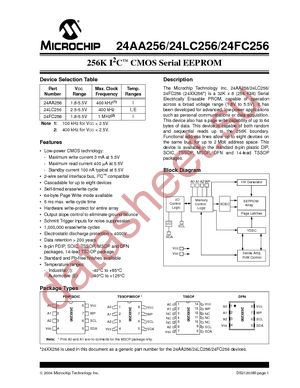 24FC256-I/P datasheet  