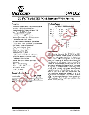 34VL02T/ST datasheet  