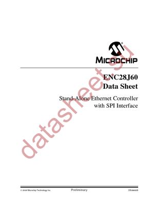 ENC28J60-I/SO datasheet  