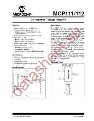 MCP111-475E/TO datasheet  