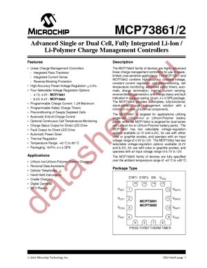 MCP73862-I/ML datasheet  