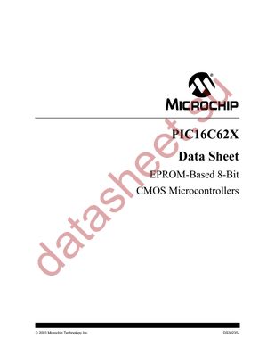 PIC16C620-20I/P datasheet  