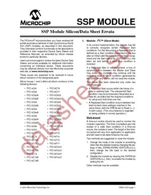 PIC16C65BT-20/PQ datasheet  