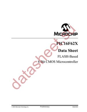 PIC16F628-04I/P datasheet  