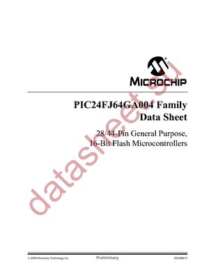 PIC24FJ16GA002-E/ML datasheet  