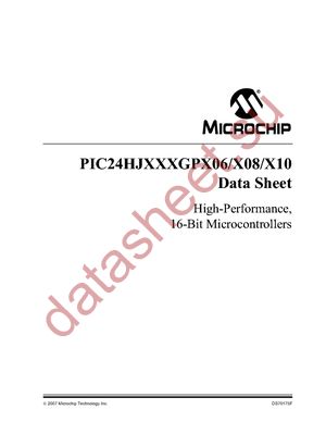 PIC24HJ128GP206-I/PT datasheet  