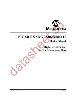 PIC24HJ128GP306-E/PT datasheet  