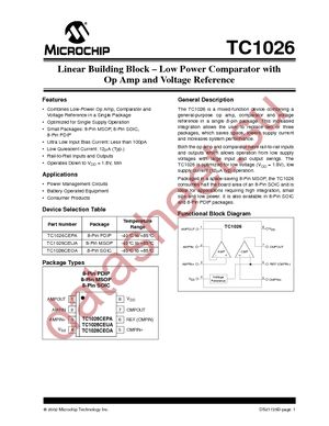 TC1026CEUATR datasheet  