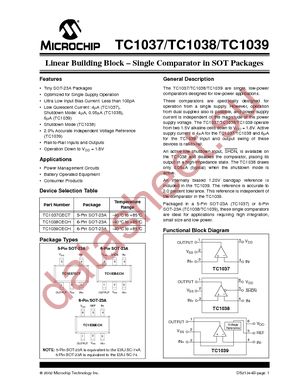 TC1037CECTTR datasheet  