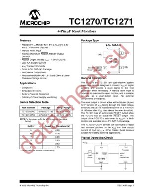 TC1270LERCTR datasheet  