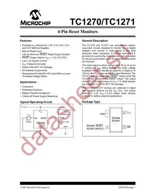 TC1271ARVCTTR datasheet  