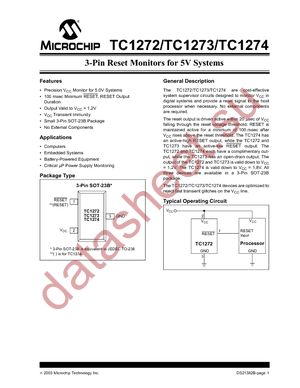 TC1274-15ENBTR datasheet  