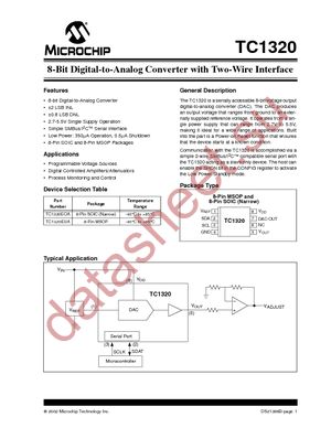 TC1320EOA datasheet  