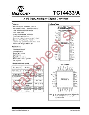 TC14433AELI datasheet  