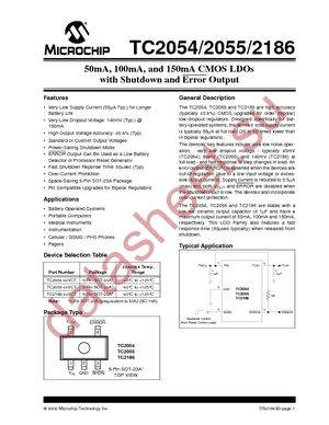 TC2186-2.7VCTTR datasheet  