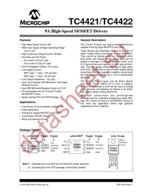 TC4421VPA datasheet  