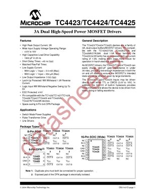 TC4423AVOA713 datasheet  