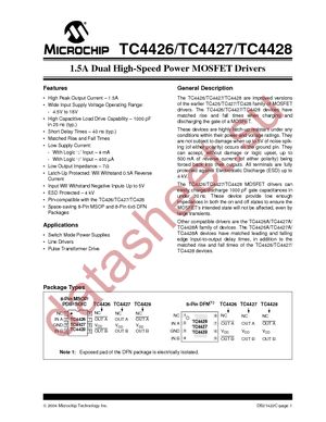 TC4426ACOA datasheet  