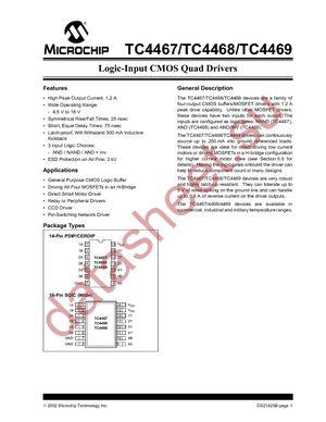 TC4467EPD datasheet  