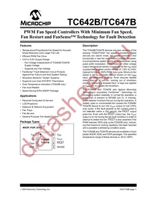 TC642BEOA713 datasheet  