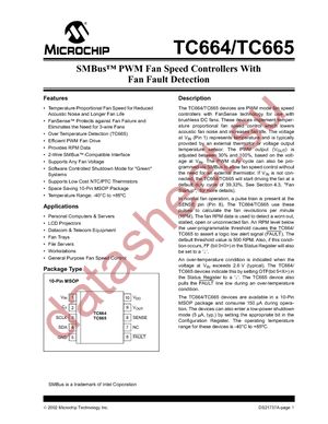 TC665EUN datasheet  