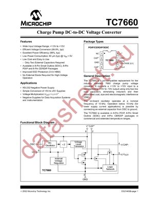 TC7660EPA datasheet  