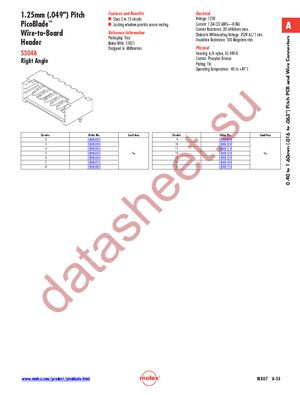 53048-1010 datasheet  