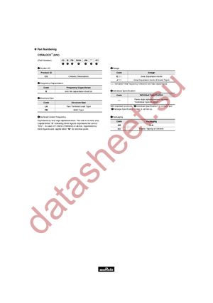 CSBLA1M00J58-B0 datasheet  