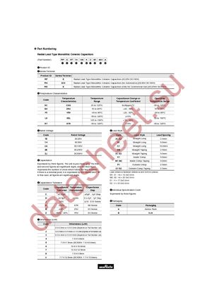 RPE5C1H150J2M1Z03A datasheet  