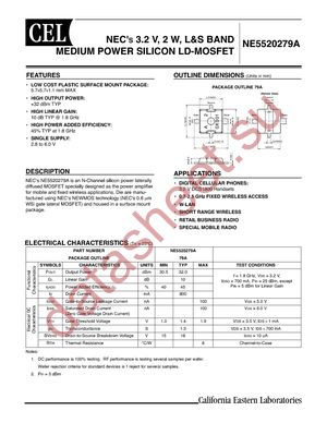 NE5520279A-A datasheet  