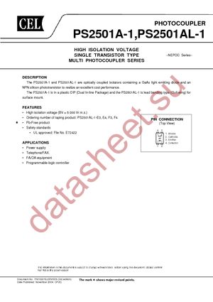PS2501A-1-M-A datasheet  