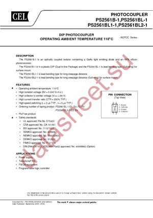 PS2561B-1-A datasheet  