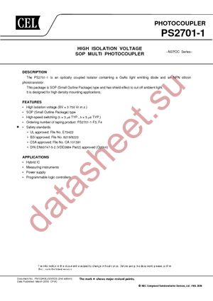 PS2701-1-A datasheet  