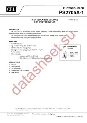 PS2705A-1-A datasheet  