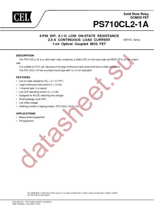 PS710CL2-1A-A datasheet  