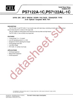 PS7122AL-1C-E3-A datasheet  